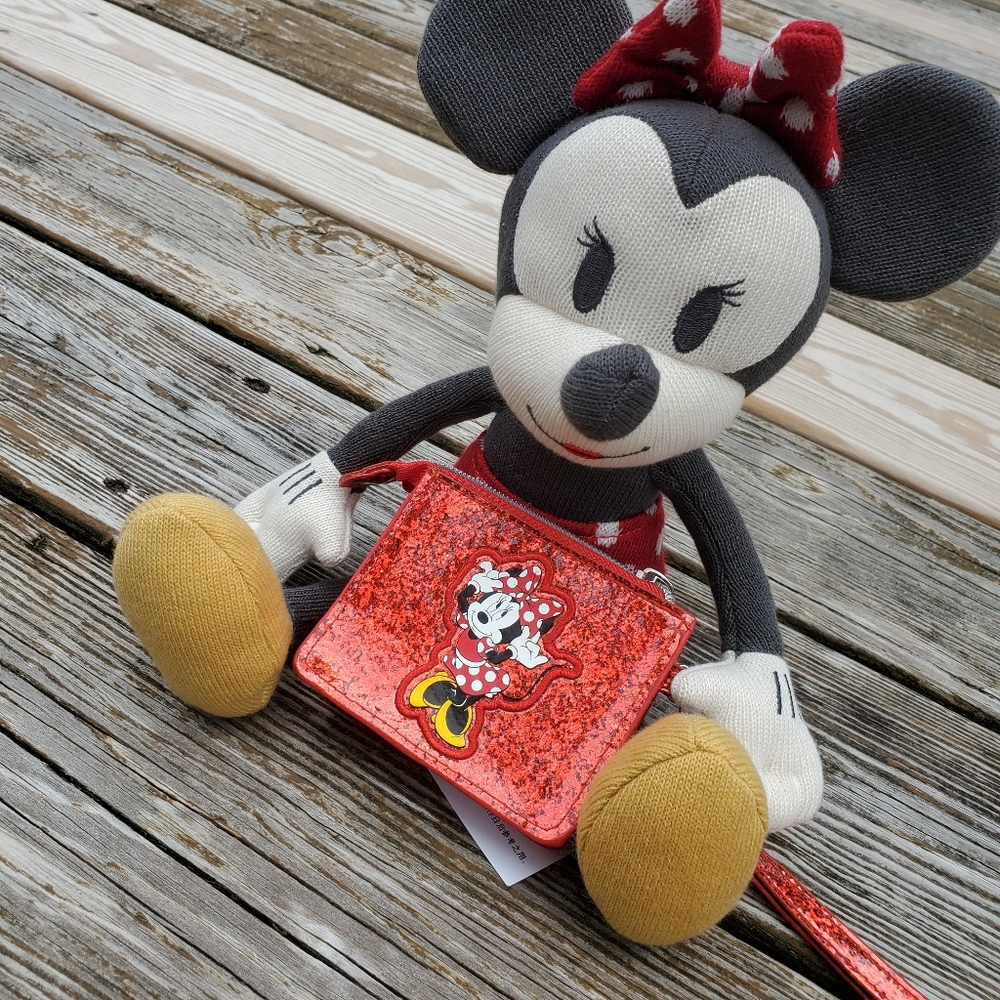 Minnie Mouse Cardholder/Change Wristlet ☆NWT☆